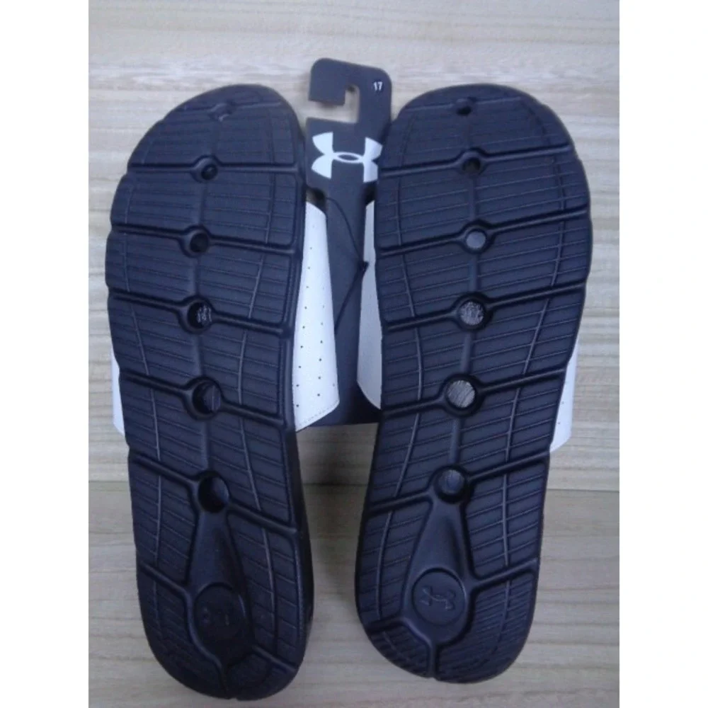 Under Armour Ignite Pro Memory Foam Adjustable Casual Sport Slip-On Slide Men 17